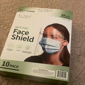 FLTR Anti-Fog Face Shield 5 pack mask